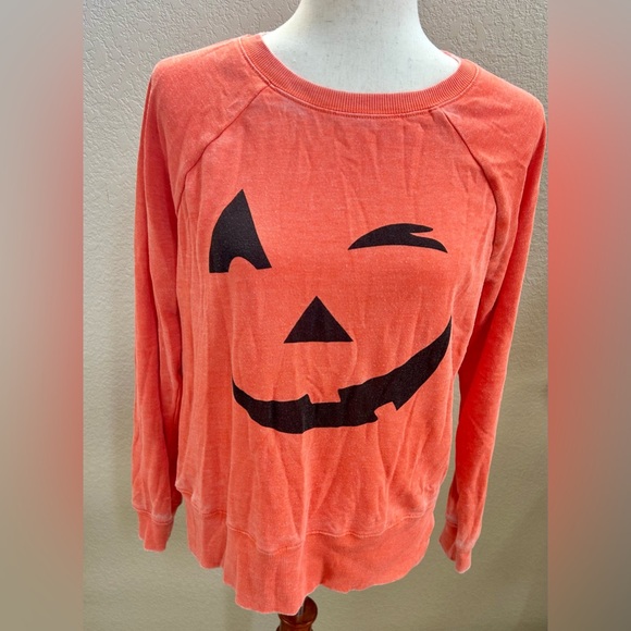 Grayson Threads Vibrant Halloween/Pumpkin Orange Sweatshirt - Picture 1 of 5